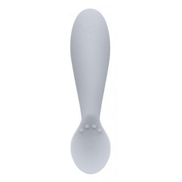 EZPZ Silikonowa łyżeczka Tiny Spoon 2 szt. pastelowa szarość