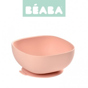 Beaba Silikonowa miseczka z przyssawką pink - 4