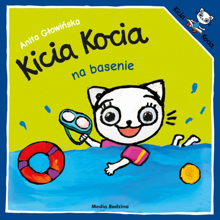 Kicia Kocia. Na basenie Wydawnictwo Media Rodzina - 1