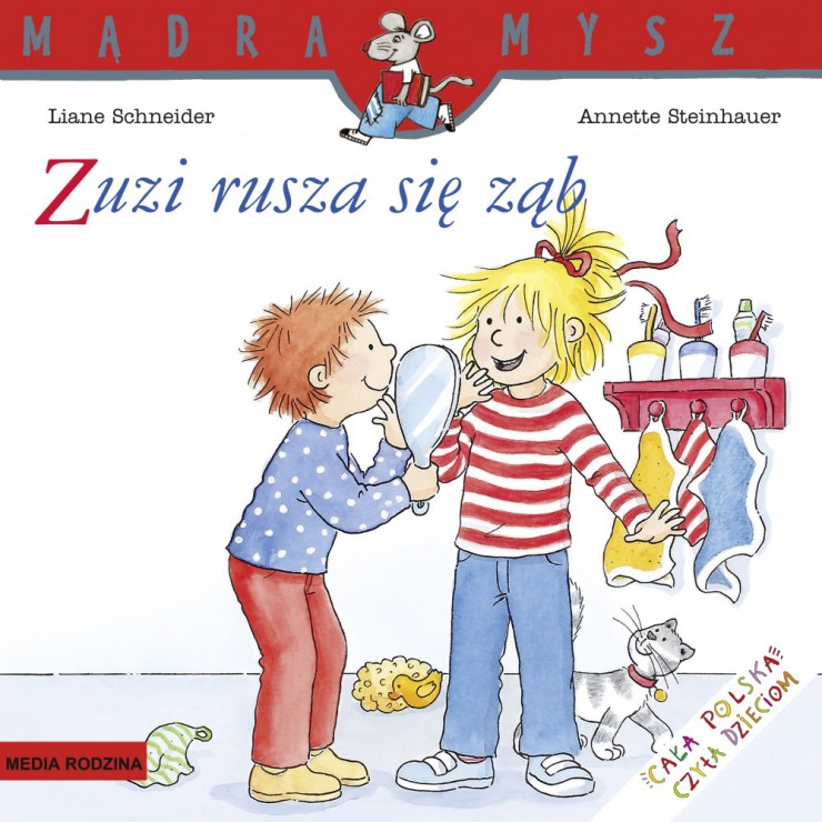 Zuzi rusza sie ząb Mądra Mysz Wydawnictwo Media Rodzina - 1