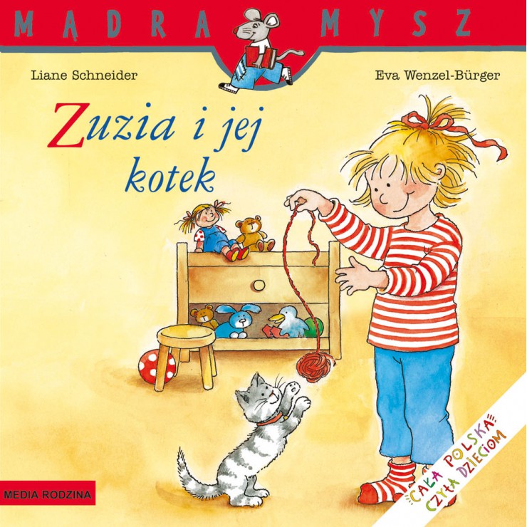 Zuzia i jej kotek Mądra Mysz Wydawnictwo Media Rodzina - 1