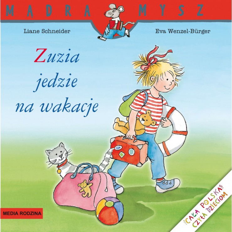 Zuzia jedzie na wakacje Mądra Mysz Wydawnictwo Media Rodzina - 1
