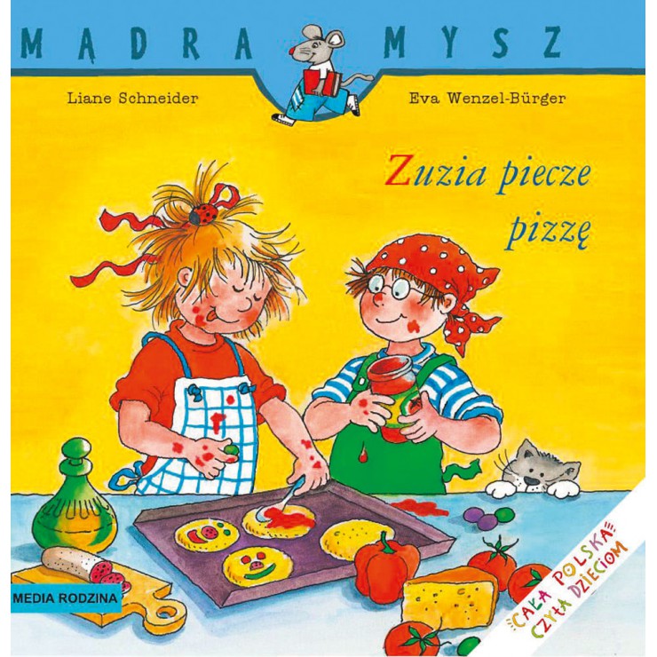 Zuzia piecze pizzę Mądra Mysz Wydawnictwo Media Rodzina - 1