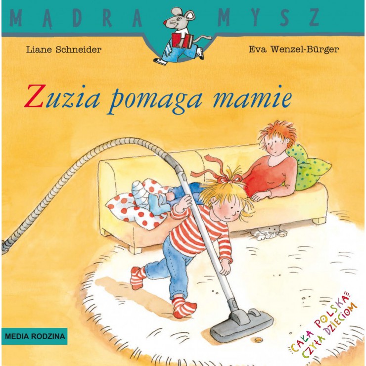 Zuzia pomaga mamie Mądra Mysz Wydawnictwo Media Rodzina - 1