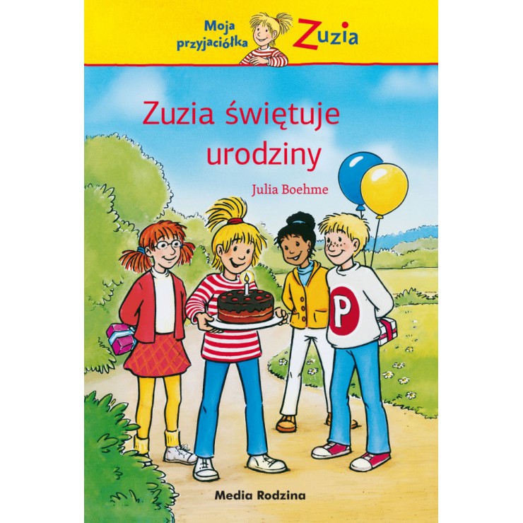 Zuzia świętuje urodziny Mądra Mysz Wydawnictwo Media Rodzina - 1