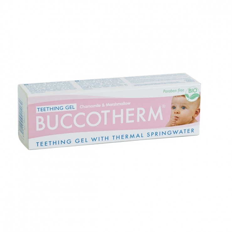 Buccotherm - żel na ząbkowanie dla niemowląt. Bez parabenów, PEG, SLS oraz substancji znieczulających 50ml