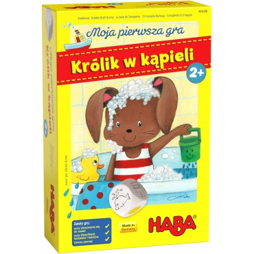 Gra - Królik w kąpieli - polska wersja językowa Haba