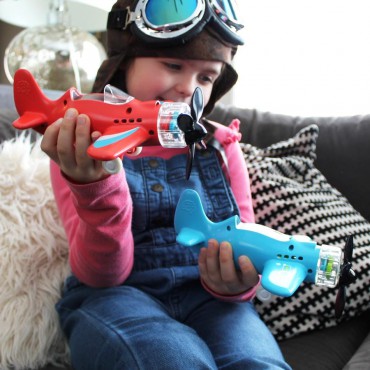 Sprytny Samolot Niebieski. Playviators Fat Brain Toys