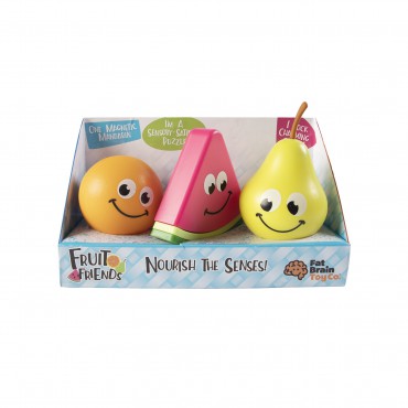 Przyjacielskie Owoce - 3 Zabawki Manipulacyjne Fat Brain Toys - 9