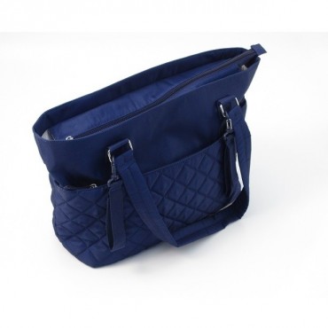 Summer Torba Do Wózka Quilted Tote Blue