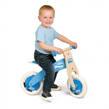 Rowerek biegowy niebieski Little Bikloon 2+ Janod