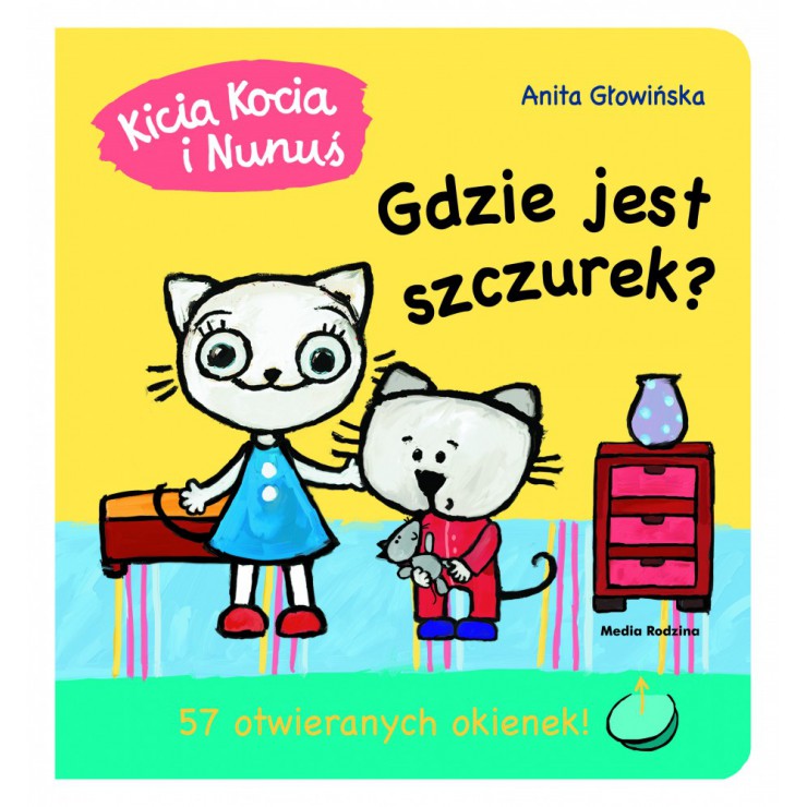 Kicia Kocia i Nunuś. Gdzie jest szczurek? Wydawnictwo Media Rodzina - 1