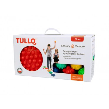 Sensory Memory Sensoryczne dyski - gra pamięciowo dotykowa Tullo - 1