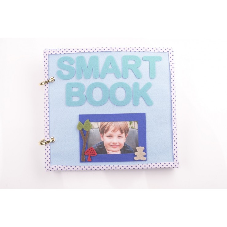 Książeczka sensoryczna Smart Book Felt For Fun – znakomita zabawa i nauka dla przedszkolaków 4-6 lat