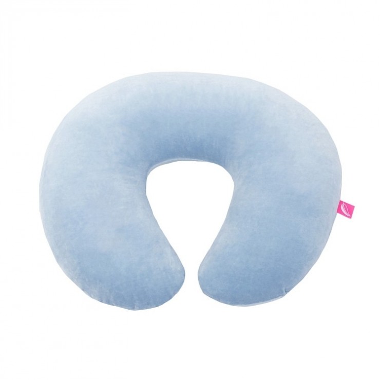 Fasolka premium - poduszka do karmienia Premium, niebieska Motherhood