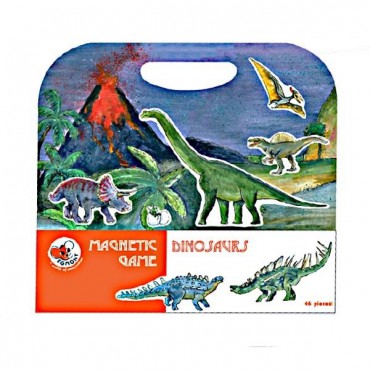 Układanka gra magnetyczna Dinozaury Egmont Toys - 1
