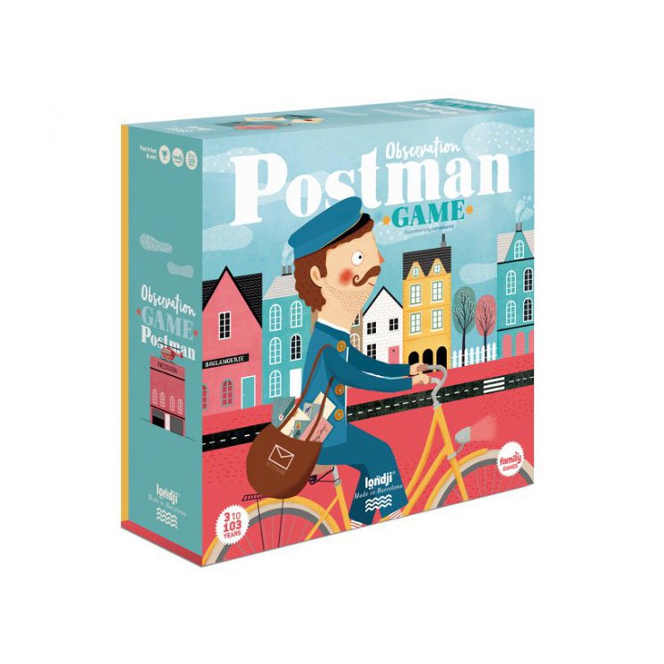 Gra obserwacyjna dla dzieci Postman - Listonosz Londji - 1