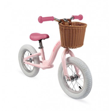 Metalowy rowerek biegowy Bikloon Vintage różowy Janod - 8