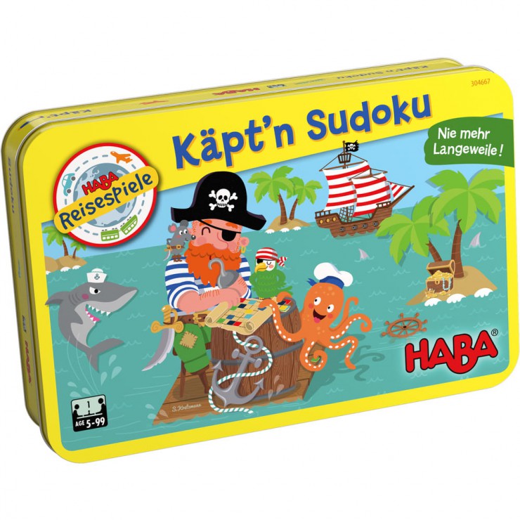 Gra podróżna Kapitan Sudoku Haba