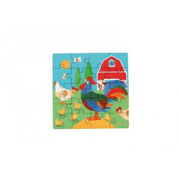 Puzzle magnetyczne - książka podróżna Farma Scratch - 3