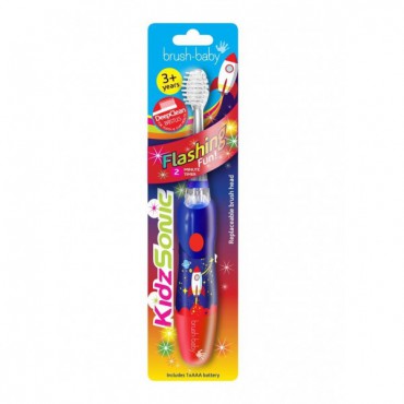 Kidzsonic Rocket szczoteczka soniczna dla dzieci w wieku 3+ lat Brush-Baby