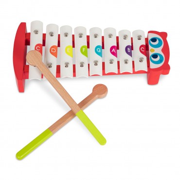 Mini Melody Band – zestaw drewnianych instrumentów B.Toys