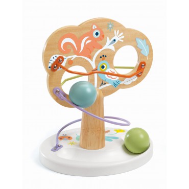 Zabawka wczesnorozwojowa drewniane Drzewko Djeco