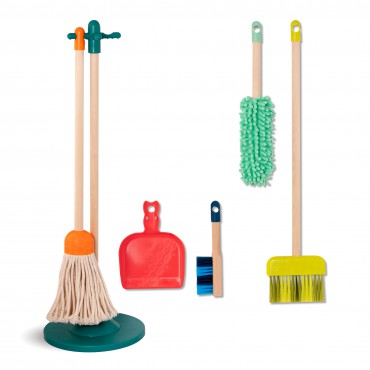 Clean ‘n’ Play – drewniany zestaw do sprzątania B.Toys - 6