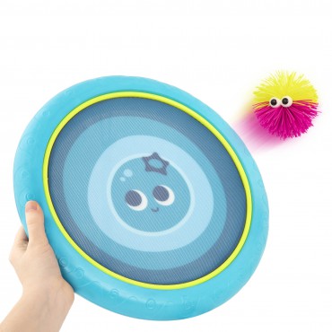 Poppin’ Paddles – gra zręcznościowa – sprężyste dyski z kudłatymi piłeczkami B.Toys - 3