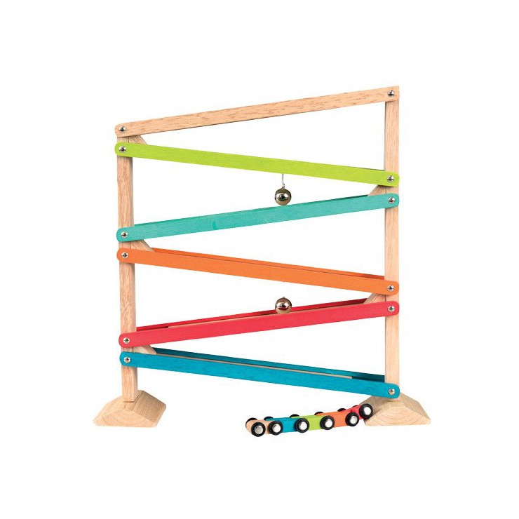 Drewniana zjeżdżalnia - 5 kolorów Egmont Toys - 1
