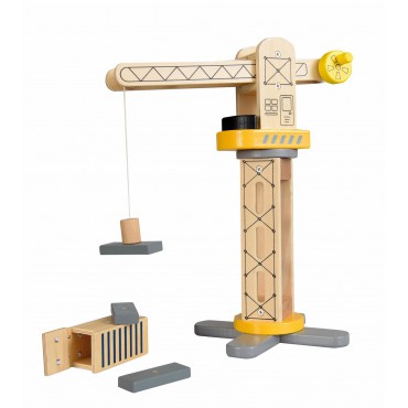 Drewniany dźwig Egmont Toys - 1