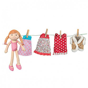 Walizka z ubraniami z lalką Oliwią Egmont Toys