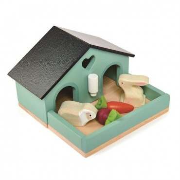 Drewniane figurki do zabawy - króliczki Tender Leaf Toys - 3