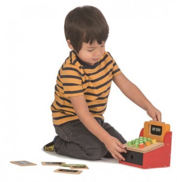Drewniana kasa sklepowa Tender Leaf Toys - 3