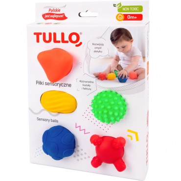 Piłki sensoryczne 5 szt. Tullo - 9