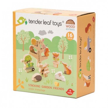 Drewniana gra zręcznościowa - Przyjaciele Ogrodu Tender Leaf Toys - 2