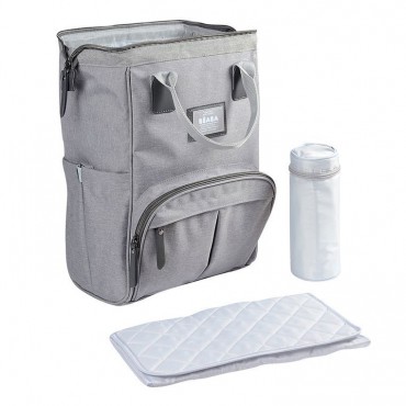 Torba plecak dla mamy Wellington heather grey Beaba - 6