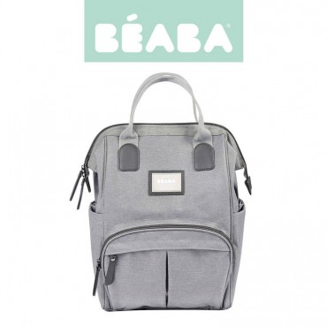 Torba plecak dla mamy Wellington heather grey Beaba - 10