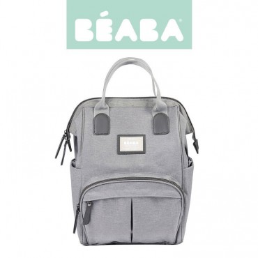 Torba plecak dla mamy Wellington heather grey Beaba - 11