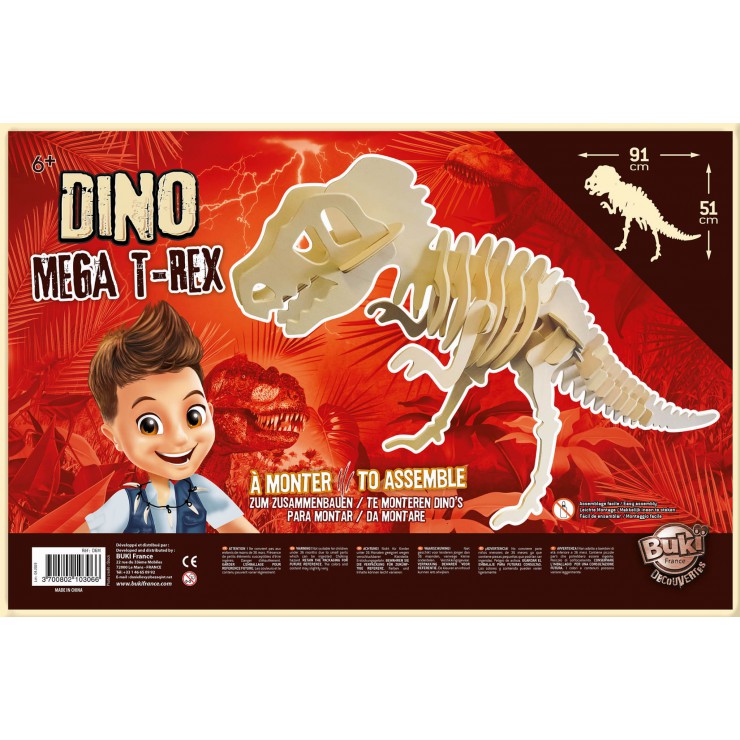 Dinozaur gigant Tyranozaur T-REX Buki - 1