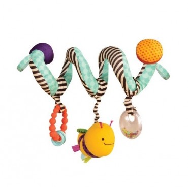 Aktywna spirala sensoryczna dla niemowląt zawieszka Wiggle Wrap B. Toys
