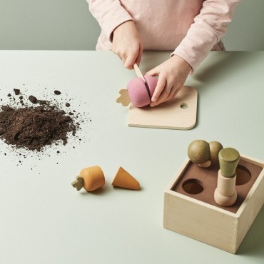 Drewniane Warzywa Sorter Kids Concept