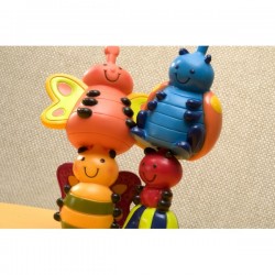 Wesołe owady - kombinacyjny zestaw sensoryczny Snug Bugs B. Toys