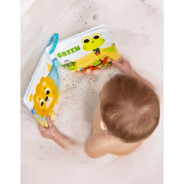 Tub Time Books – wodoodporna książeczka do kąpieli Kolory B.Toys - 2