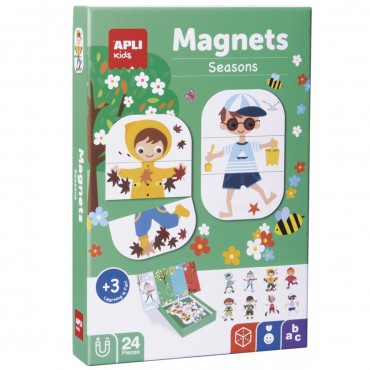 Magnetyczna układanka - Pory roku Apli Kids