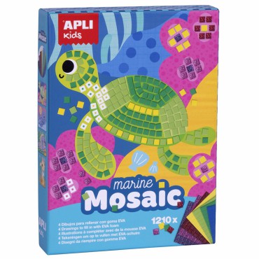 Zestaw artystyczny mozaika - Konik morski Apli Kids - 1