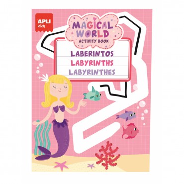 Teczka małego artysty z 3 książeczkami - Magiczny Świat Apli Kids - 7