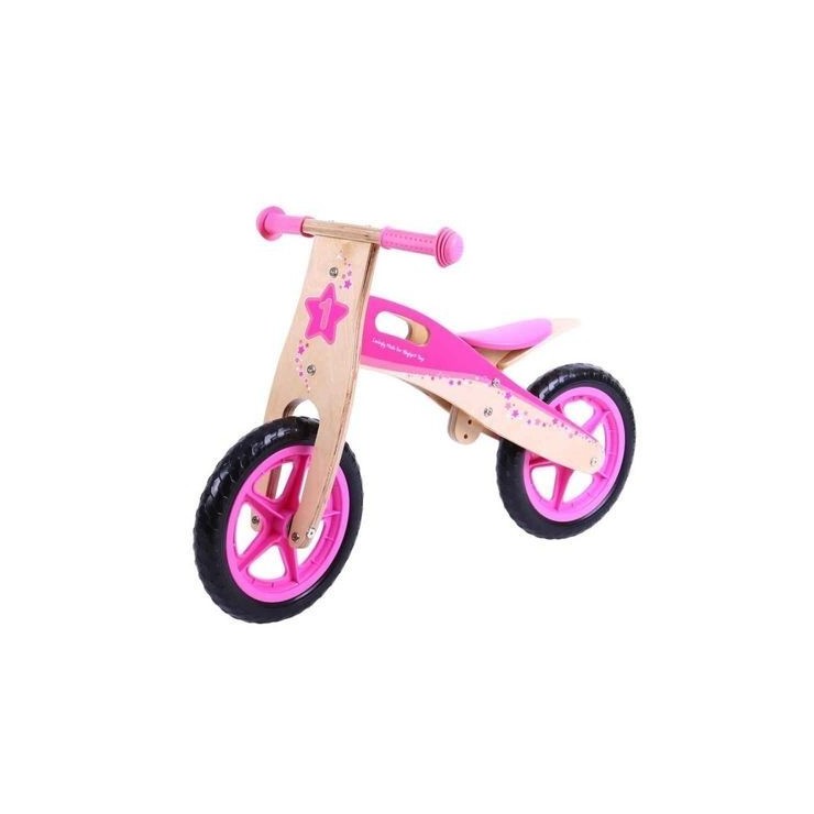 Rower biegowy różowy BigJigs