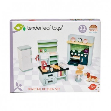Drewniane meble do domku dla lalek - kuchnia Tender Leaf Toys - 2