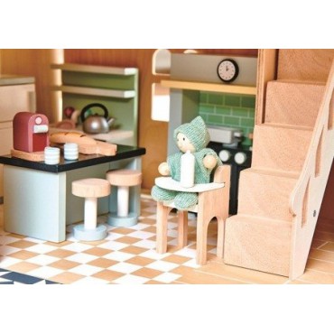 Drewniane meble do domku dla lalek - kuchnia Tender Leaf Toys - 3